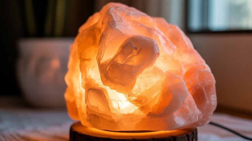 himalayan glow salt lamp