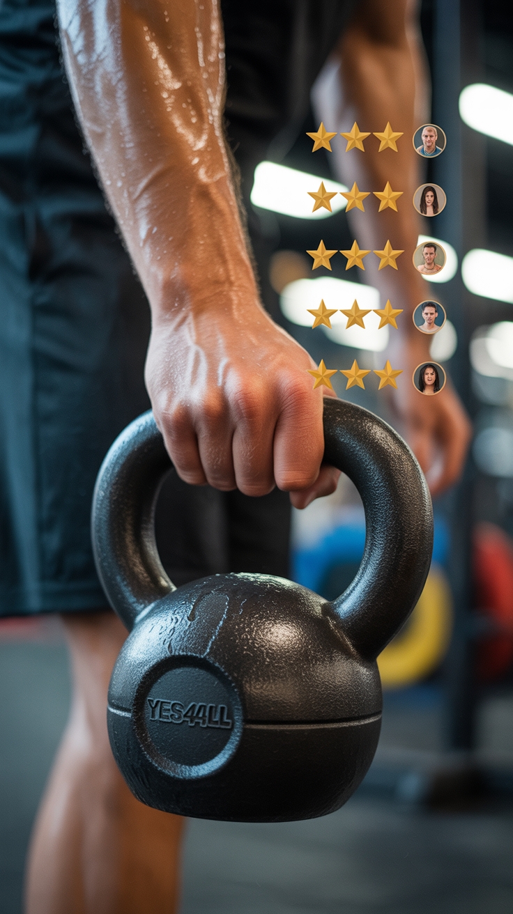 impressive kettlebell durability ratings
