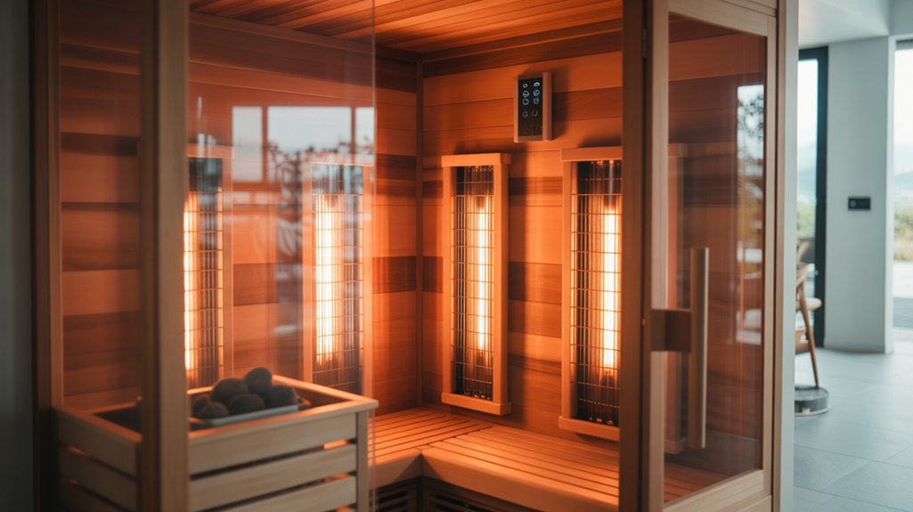 infrared sauna residential options