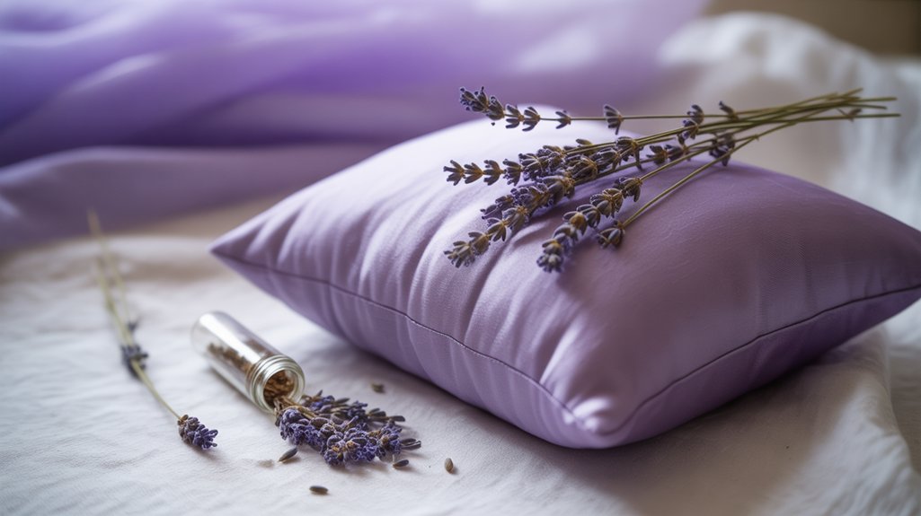lavender promotes relaxation relief