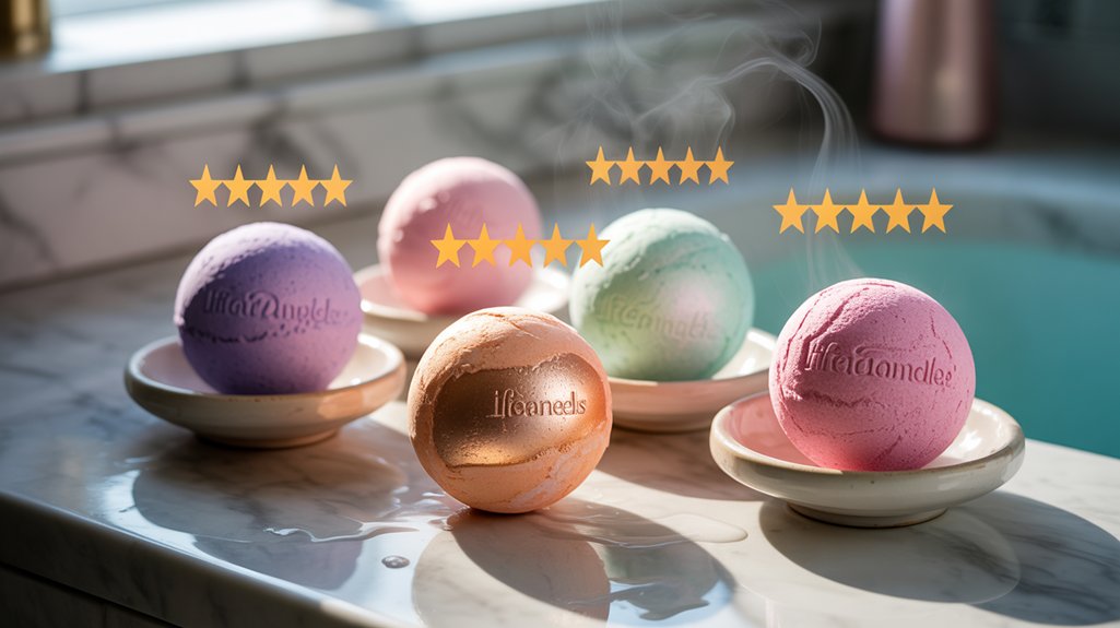 luxurious bath bombs experience