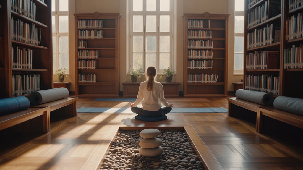 mindfulness centers in libraries