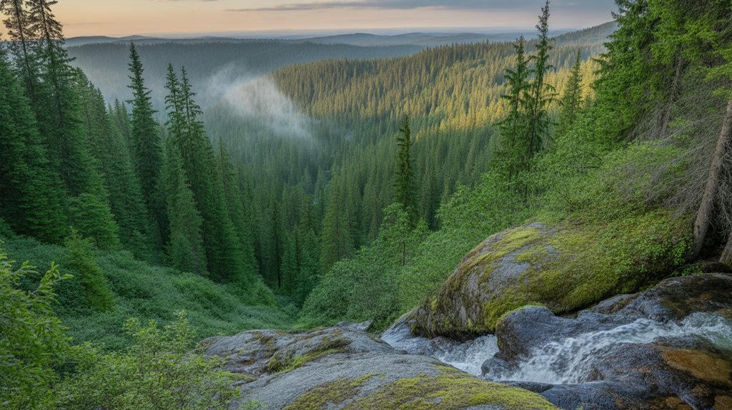 natural cooling from geography