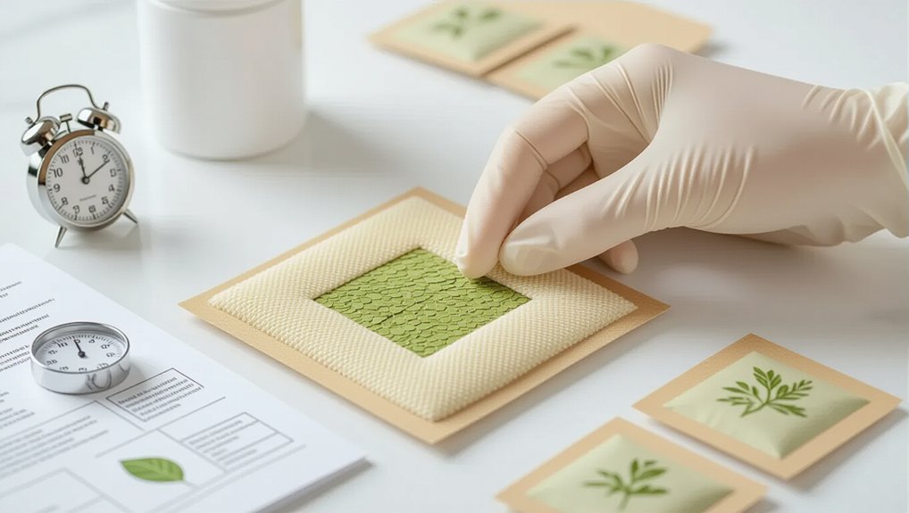 patch application guidelines emphasized