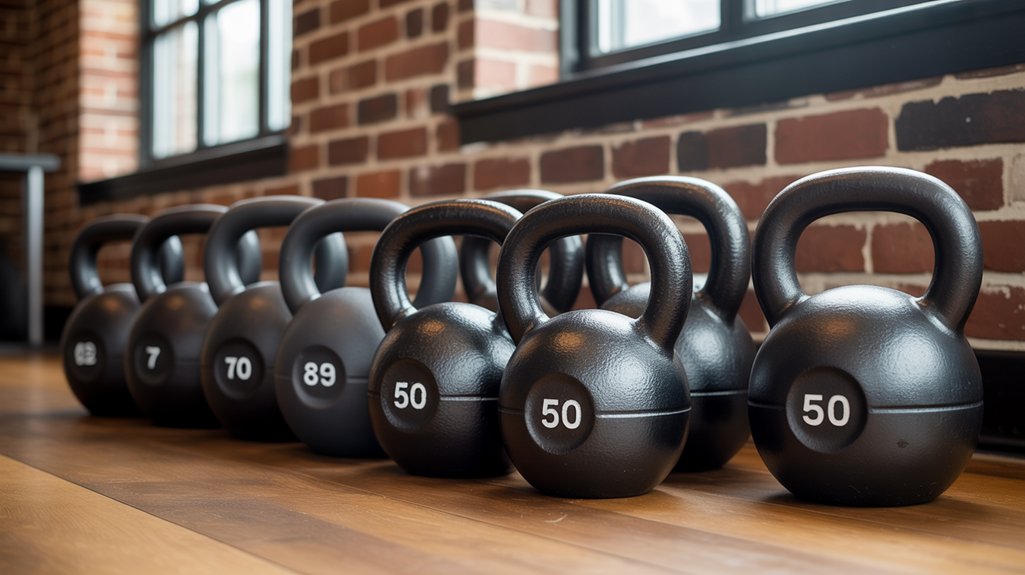 progressive kettlebell weight range