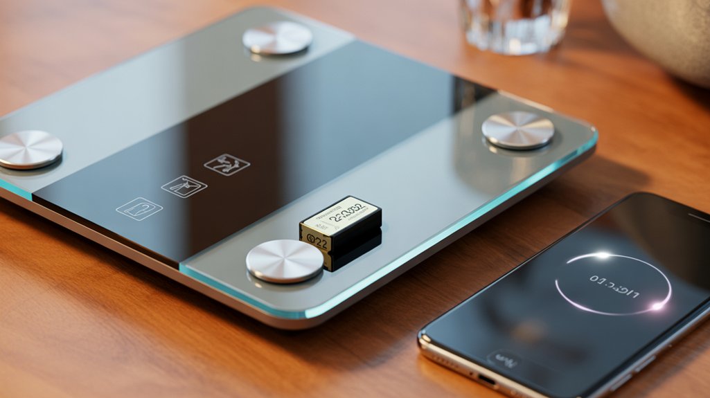 rechargeable scale with app