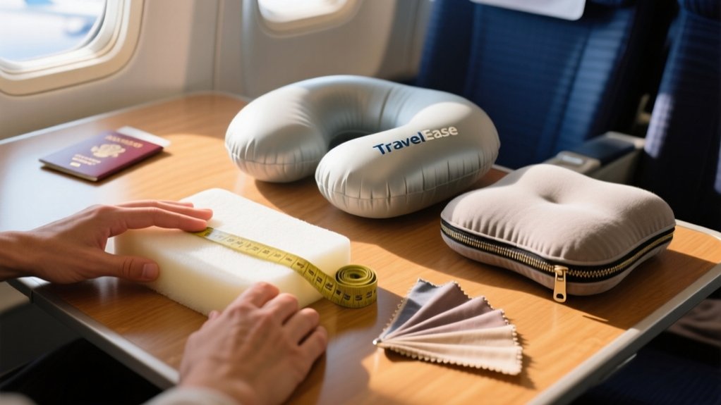 selecting travel ease cushion