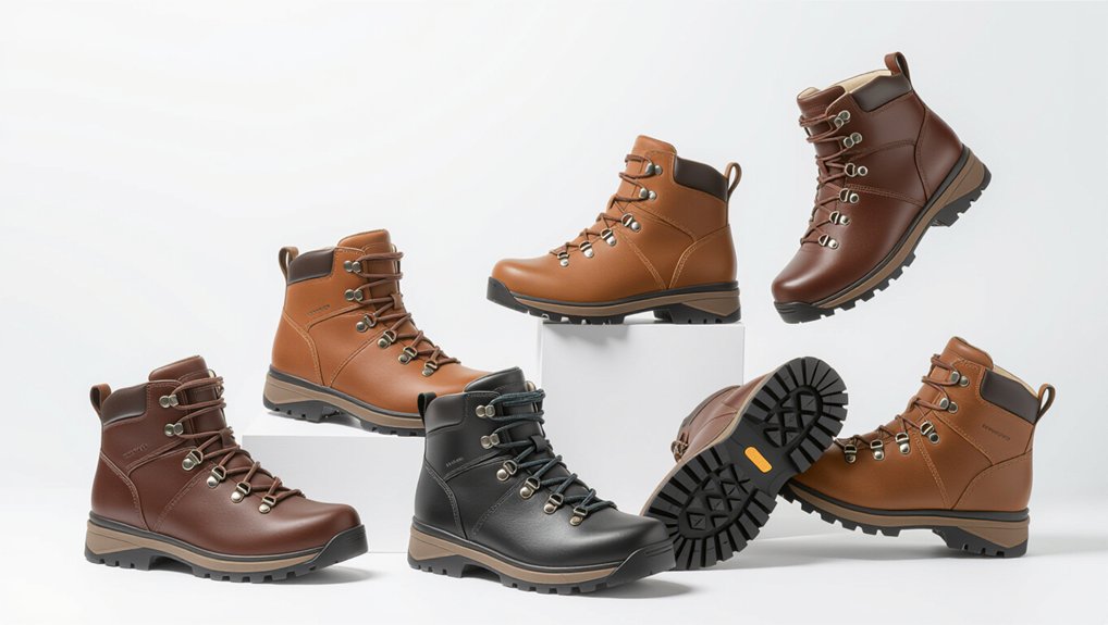 stylish high top hiking boots