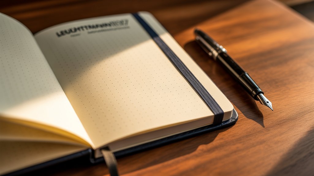 thoughtful notebook design features