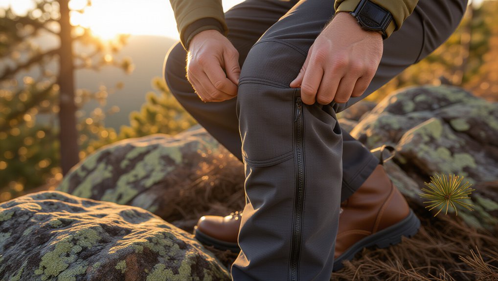 trail ready hiking pants features