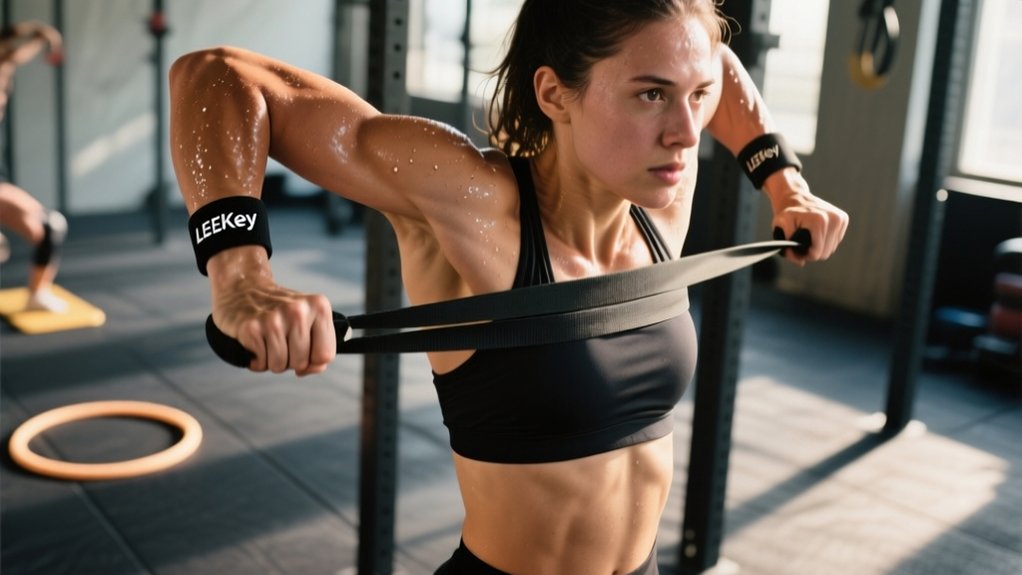 band assisted full body warmup