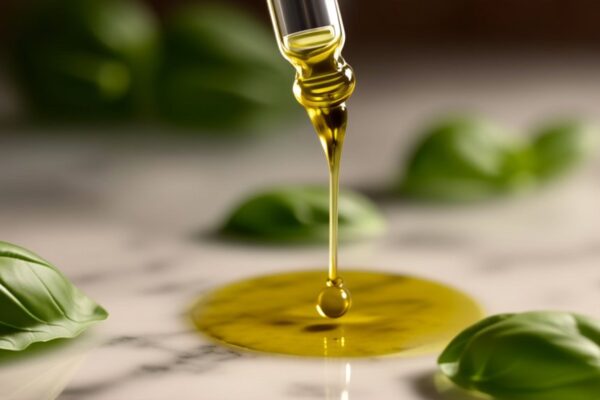 basil oil home skincare