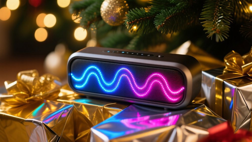 beat synced led party speaker