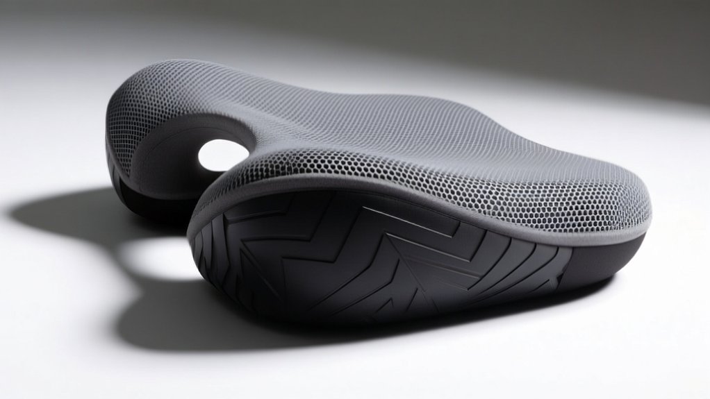 breathable mesh non slip base