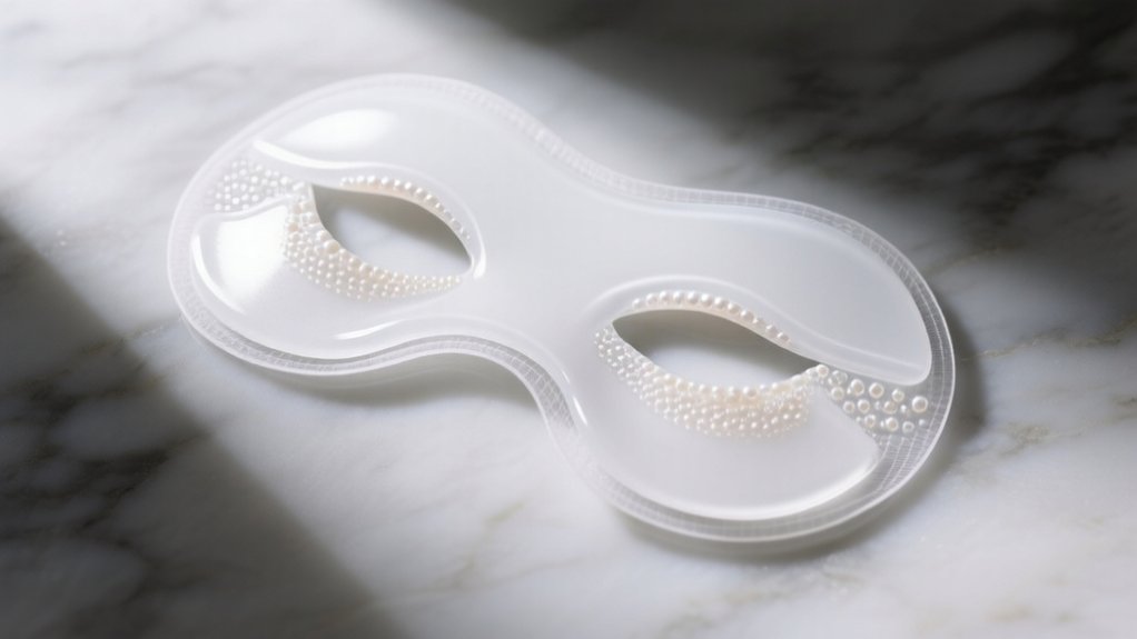 collagen sleep mask rejuvenates eyes