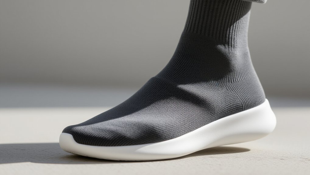 comfortable slip on sock sneakers