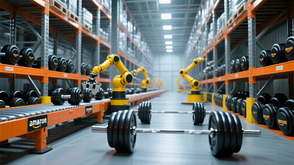 consistent amazon fulfilled dumbbells