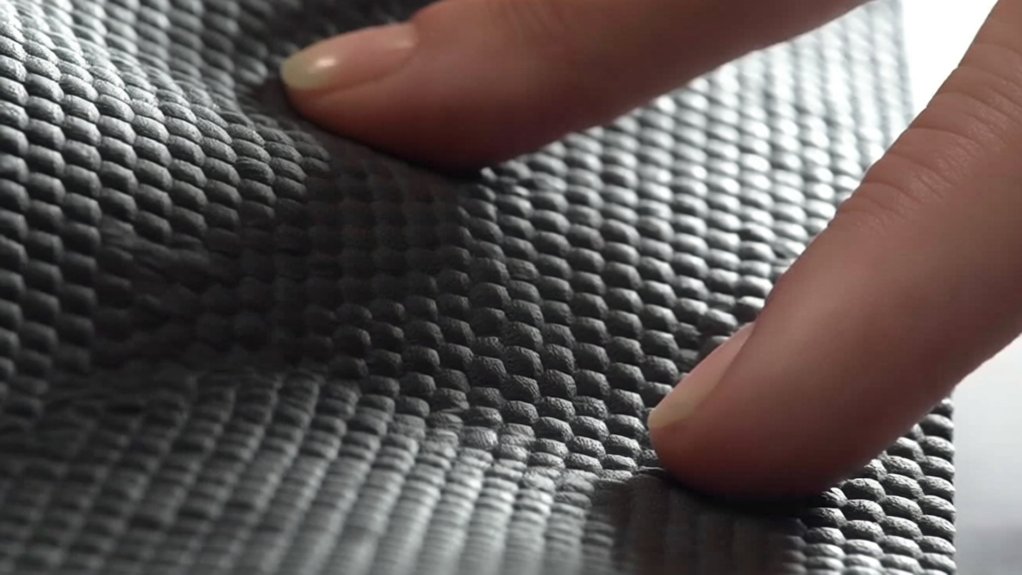 dual textured grip prevents slipping