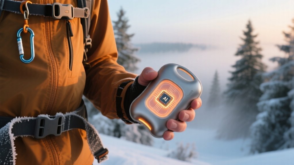 ergonomic aluminum portable handwarmer