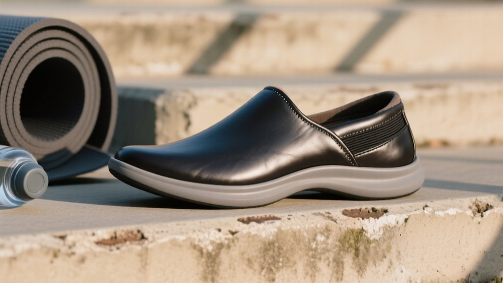 extended tongue slip on stability