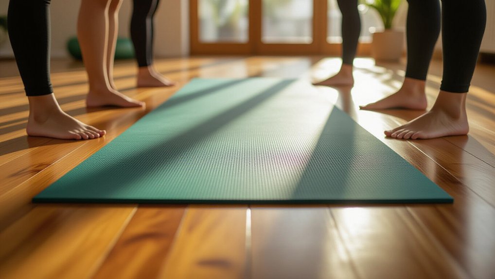 extra wide yoga mat trend