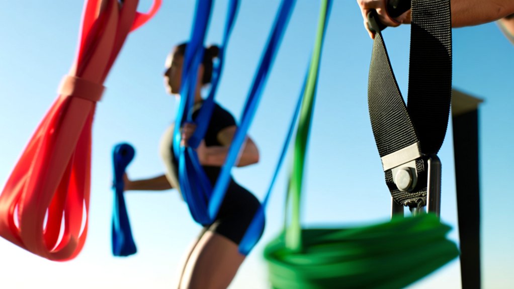 five band progressive resistance training