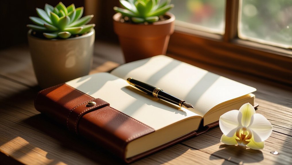 five minute undated growth journal