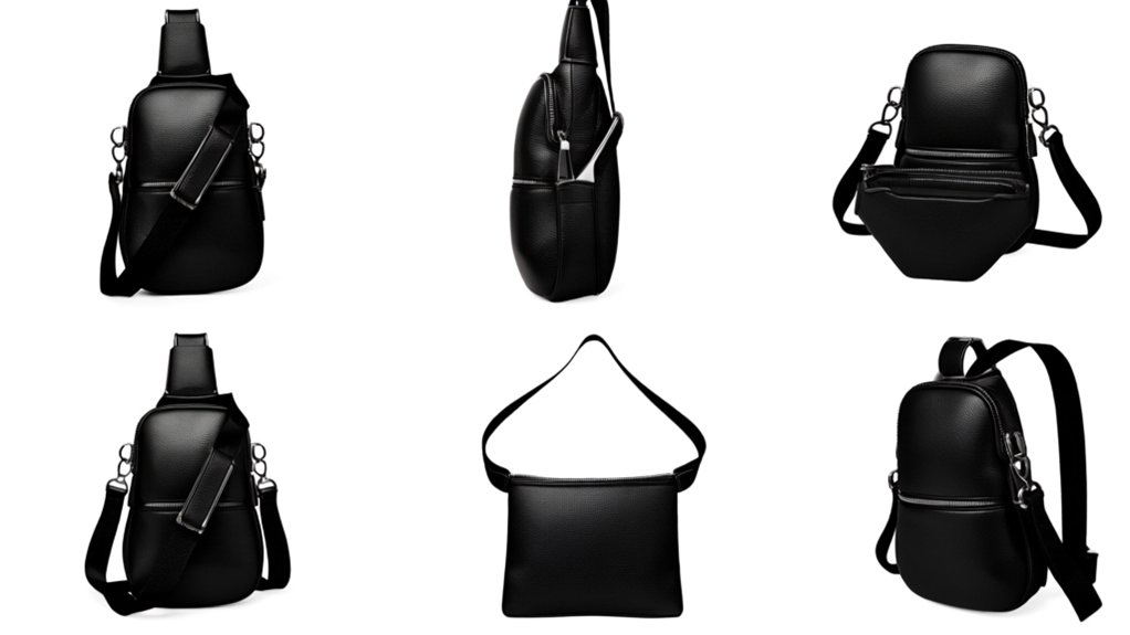 five way convertible sling bag