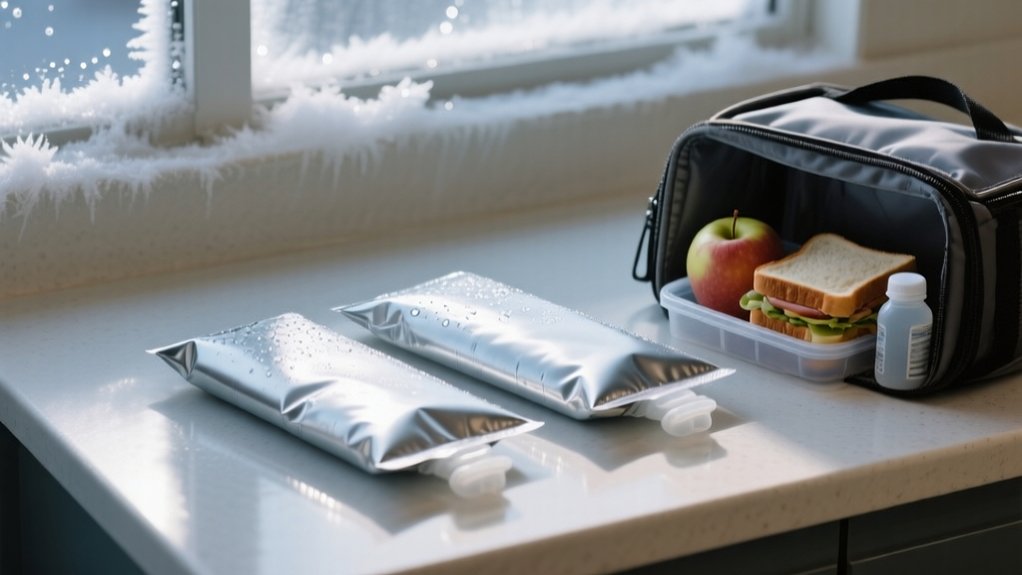 freeze packs solid flat