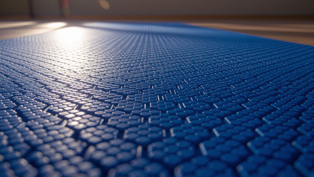 honeycomb textured anti slip grip