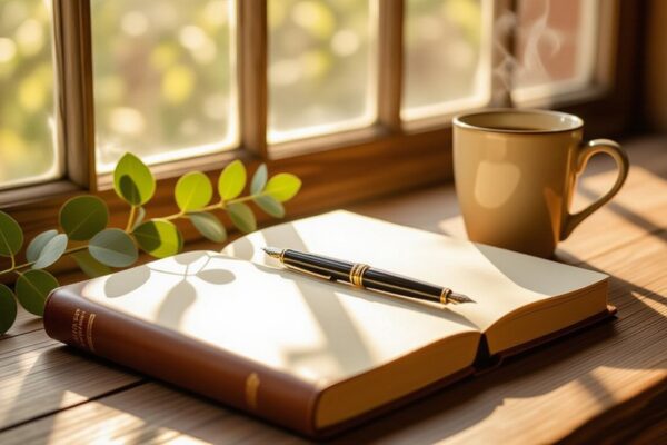 journal inspires growth gratitude