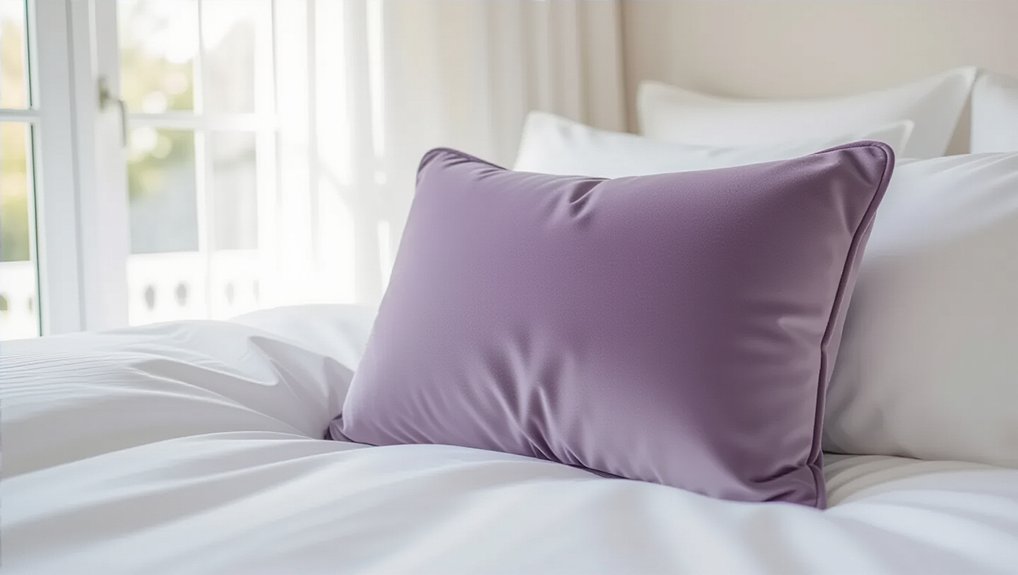 lilac buckwheat zafu cushion