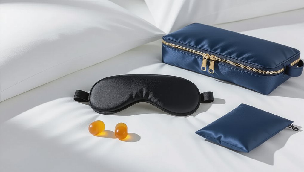 mask earplugs travel pouch