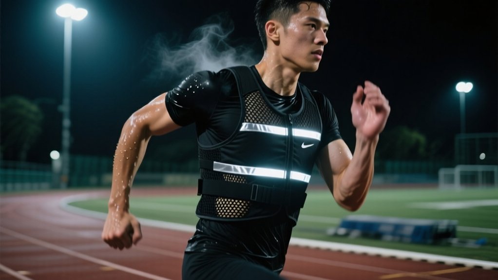 mesh back prevents overheating