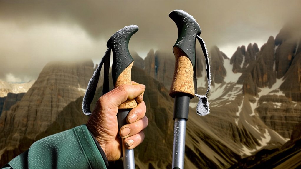 moisture wicking cork eva grips