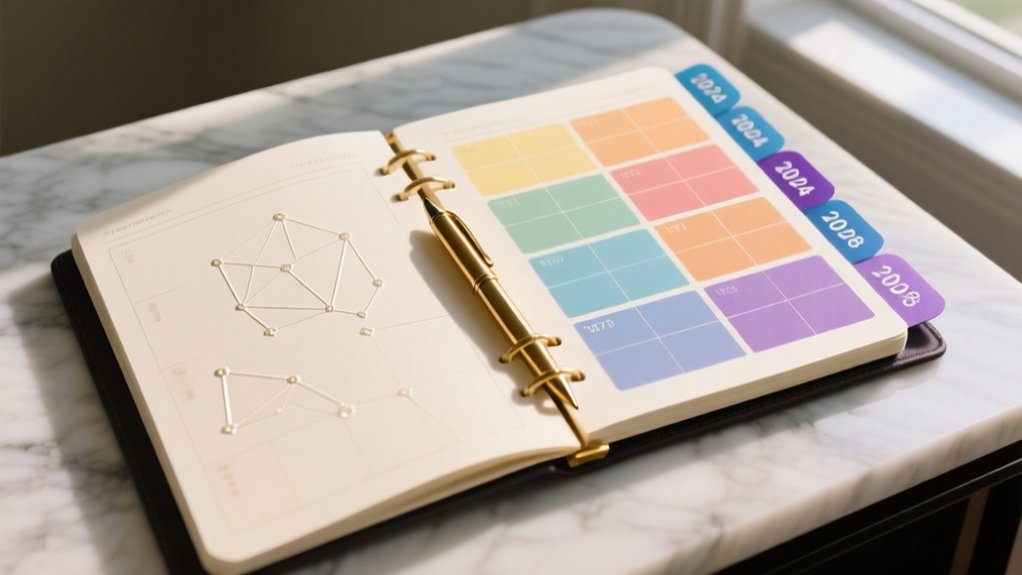 multi year north america calendars