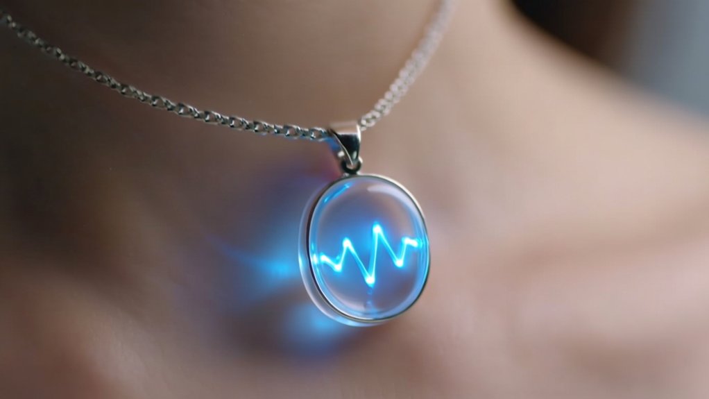 necklace gamifies breathwork practice