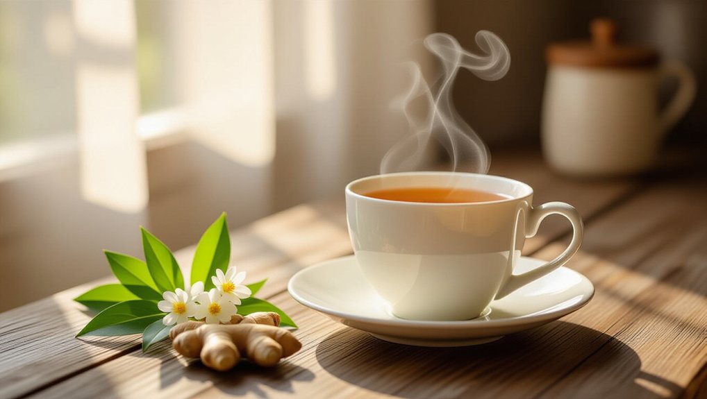 organic tulsi ginger calm