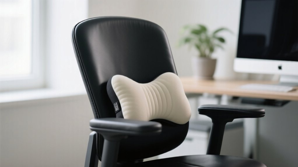 pillow relieves office backache