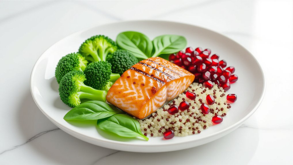 portion plate encourages balance