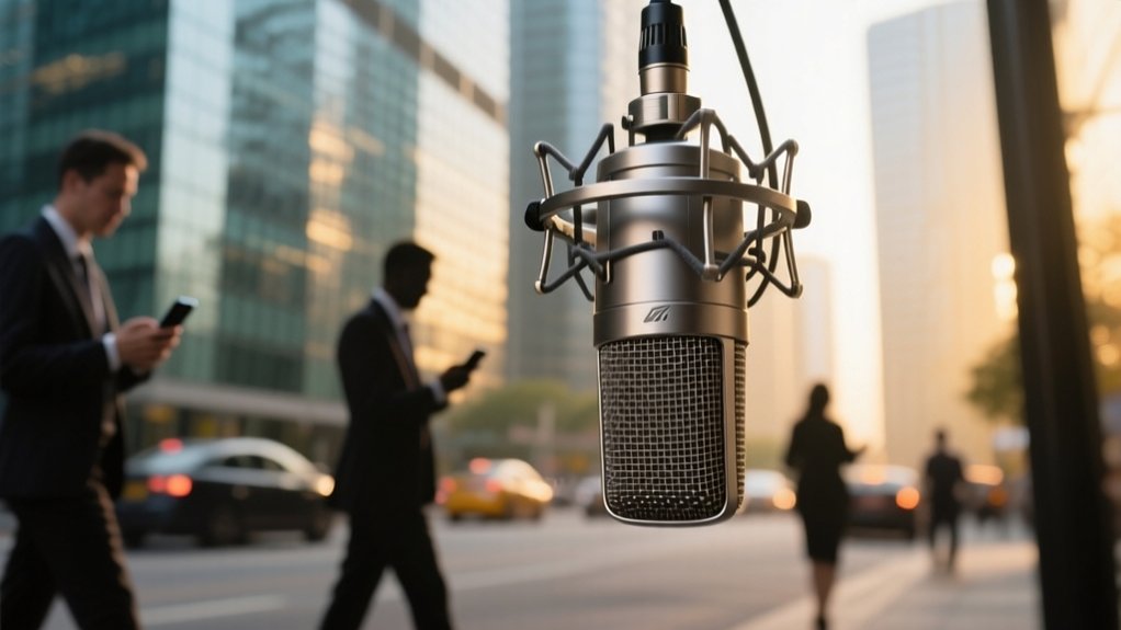 rotatable ai noise cancelling microphone