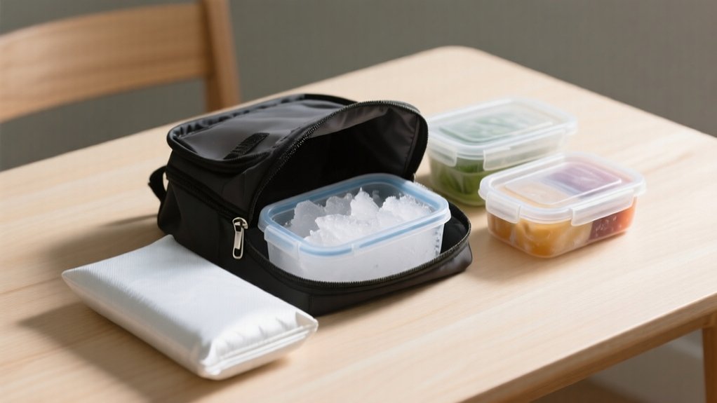 select appropriate ice pack