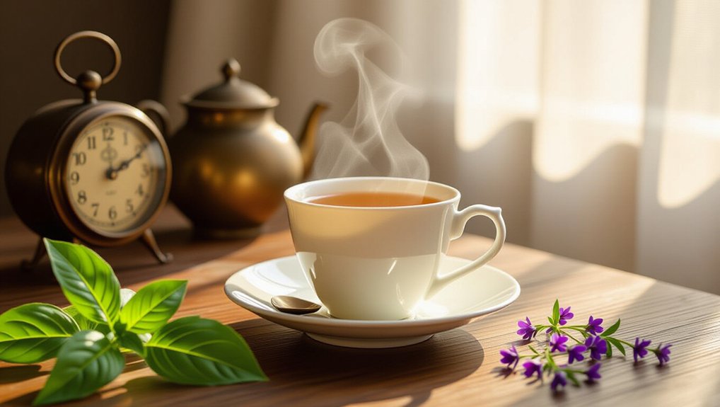 ten minute tulsi ginger steep