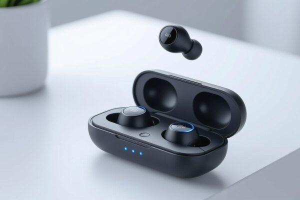 touchscreen case controls earbuds