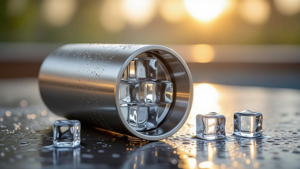 triple layer stainless vacuum insulation