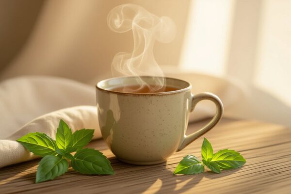 tulsi tea soothes both