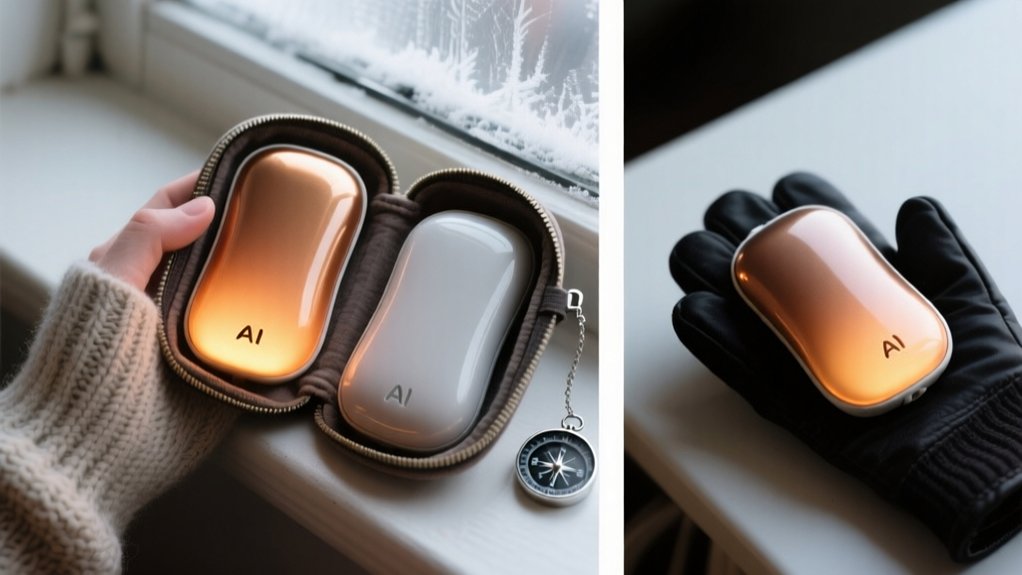 twin independent hand warmers