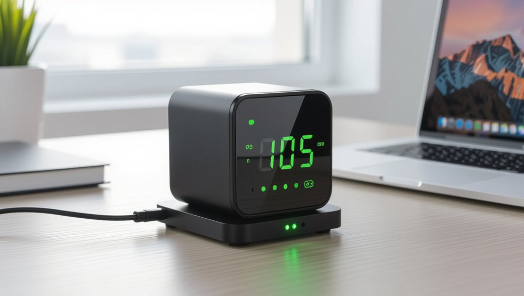 usb c rechargeable pomodoro cube