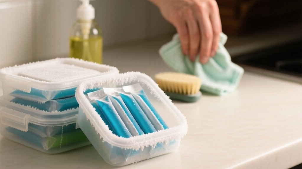 wash dry inspect freeze