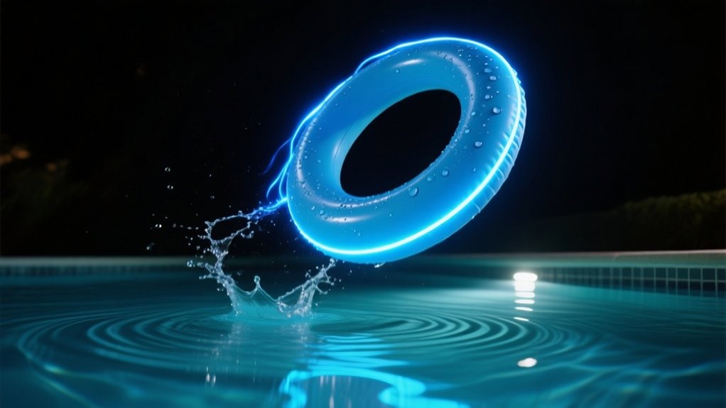 waterproof floatable led ring